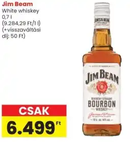 Spar Jim Beam White whiskey ajánlat