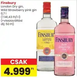 Spar Finsbury gin ajánlat