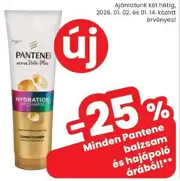 Spar Pantene balzsam és hajápoló ajánlat