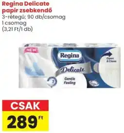 Spar Regina Delicate papír zsebkendő ajánlat