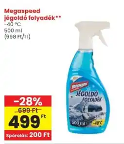 Spar Megaspeed jégoldó folyadék ajánlat