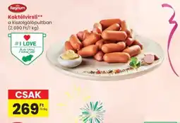 Spar Regnum Koktélvirsli ajánlat