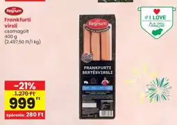 Spar Regnum Frankfurti virsli ajánlat