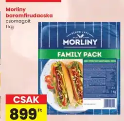 Spar Morliny baromfirudacska ajánlat