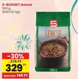 Spar S-BUDGET lencse ajánlat