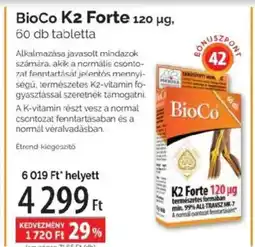 Pingvin Patika BioCo K2 Forte ajánlat