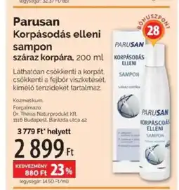 Pingvin Patika Parusan Korpásodás elleni sampon ajánlat