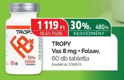 Pingvin Patika TROPY Vas 8 mg + Folsav ajánlat