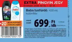 Pingvin Patika Baba tusfürdő ajánlat