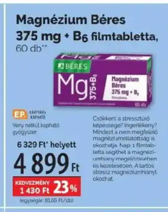 Magnézium Béres