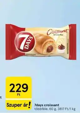 Tesco 7days croissant ajánlat