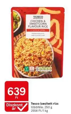 Tesco Tesco ízesített rizs ajánlat
