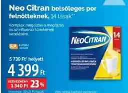 Pingvin Patika Neo Citran belsőleges por ajánlat