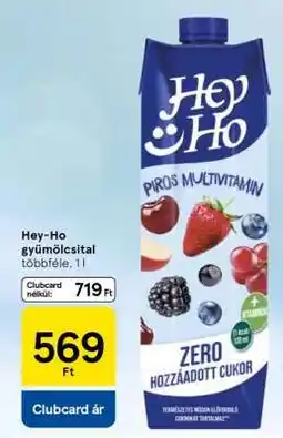 Tesco HEY-HO GYÜMÖLCSITAL ajánlat