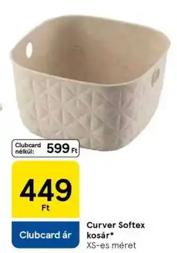 Tesco Curver Softex kosár ajánlat