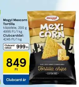 Tesco Mogyi Mexcorn Tortilla ajánlat