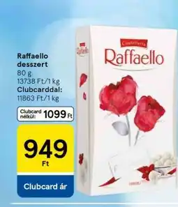 Tesco Raffaello desszert ajánlat