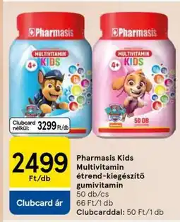 Tesco Pharmasis Kids Multivitamin ajánlat