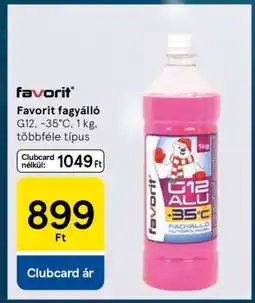 Tesco Favorit fagyálló ajánlat