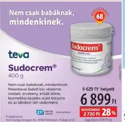 Pingvin Patika Sudocrem ajánlat