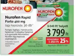 Pingvin Patika Nurofen Rapid Forte ajánlat