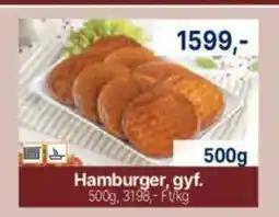 Family Frost Hamburger, gyf. ajánlat