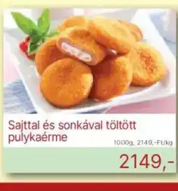 Family Frost Sajttal és sonkával töltött pulykaérme ajánlat