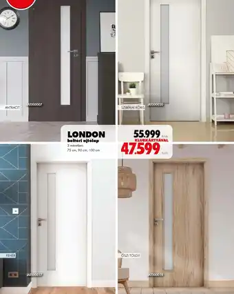 Diego London beltéri ajtólap ajánlat