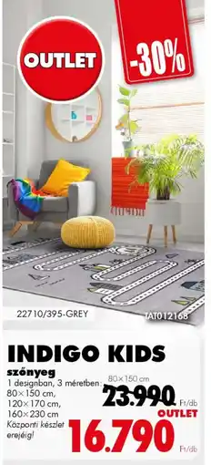 Diego Indigo kids szőnyeg ajánlat