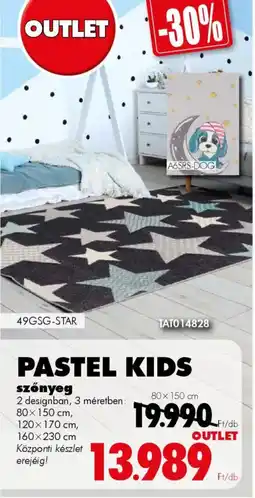 Diego Pastel kids szőnyeg ajánlat