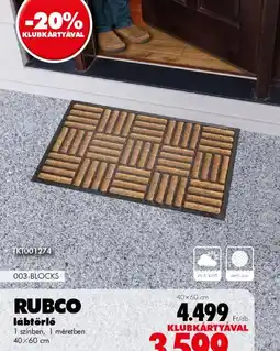 Diego RUBCO lábtörlő ajánlat