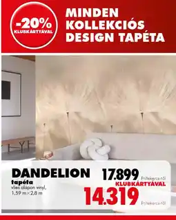 Diego Dandelion tapéta ajánlat