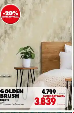 Diego Golden brush tapéta ajánlat