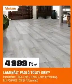 OBI Laminált padló tölgy grey ajánlat