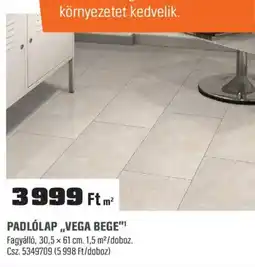 OBI Padlólap „vega bege" ajánlat