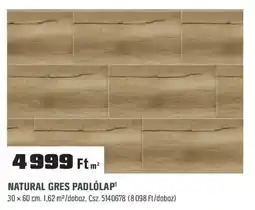 OBI Natural gres padlólap ajánlat