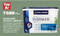 OBI Beltéri fehér falfesték,,inntaler" ajánlat