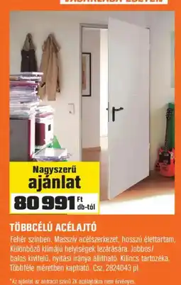 OBI Többcélú acélajtó ajánlat