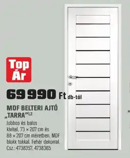 OBI Mdf belteri ajtó ,,tarra"1,2 ajánlat