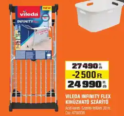 OBI Vileda infinity flex kihúzható szárító ajánlat