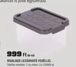 OBI Rivalbox lezárható fedéllel ajánlat