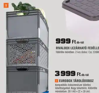 OBI Eurobox tárolódoboz ajánlat