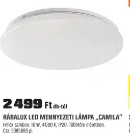 OBI Rábalux led mennyezeti lámpa „camila" ajánlat