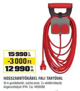 OBI Hosszabbítókábel fali tartóval ajánlat