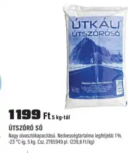 OBI Útszóró só ajánlat