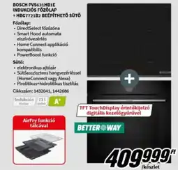 MediaMarkt BOSCH PVS631HB1E INDUKCIÓS FŐZŐLAP ajánlat