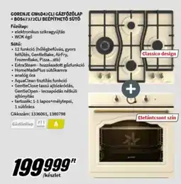 MediaMarkt GORENJE GW6D42CLI GÁZFŐZŐLAP ajánlat