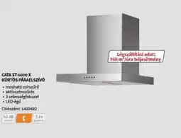 MediaMarkt CATA ST-6000 X KÜRTÖS PÁRAELSZÍVÓ ajánlat
