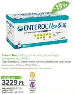 Alma Gyógyszertárak Enterol Neo ajánlat