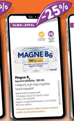 Alma Gyógyszertárak A Magne B segít, hogy a legjobbat hozd ajánlat